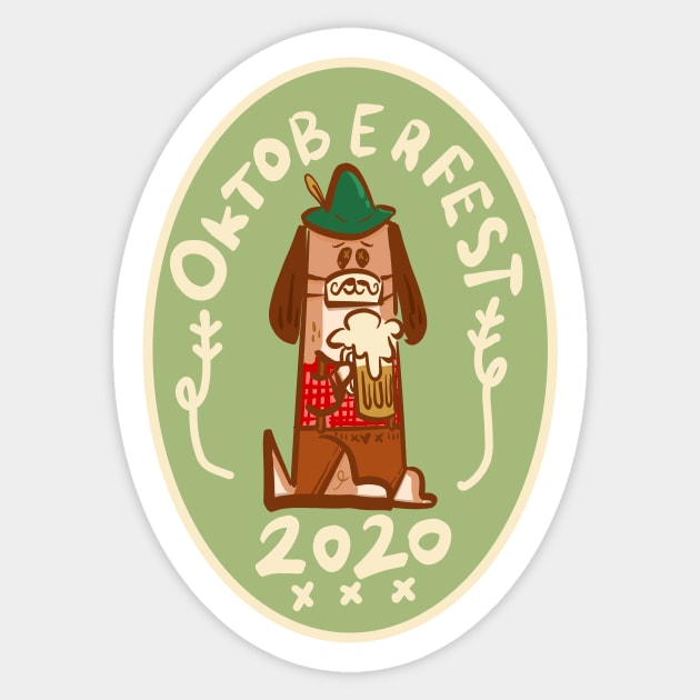 Oktoberfest 2020 Sticker by Fluffymafi